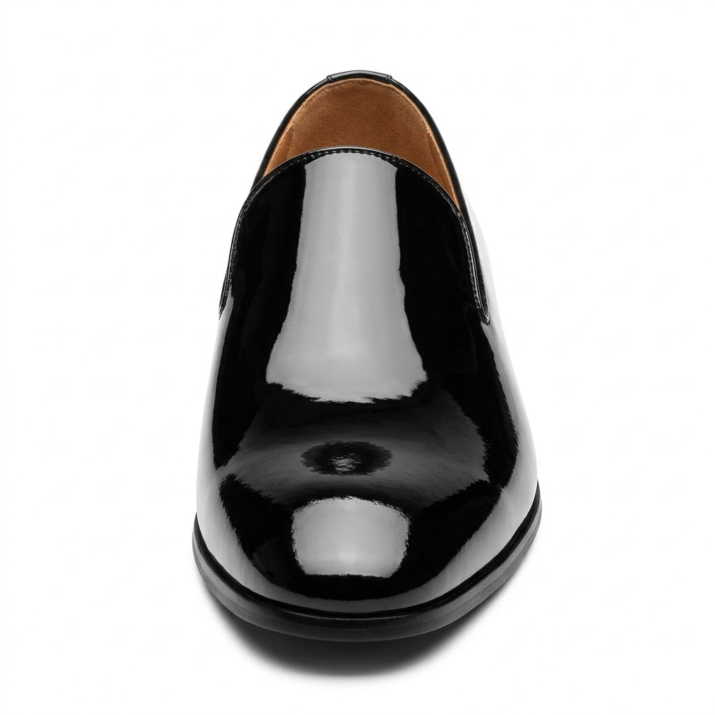 Black Patent Evening Loafer